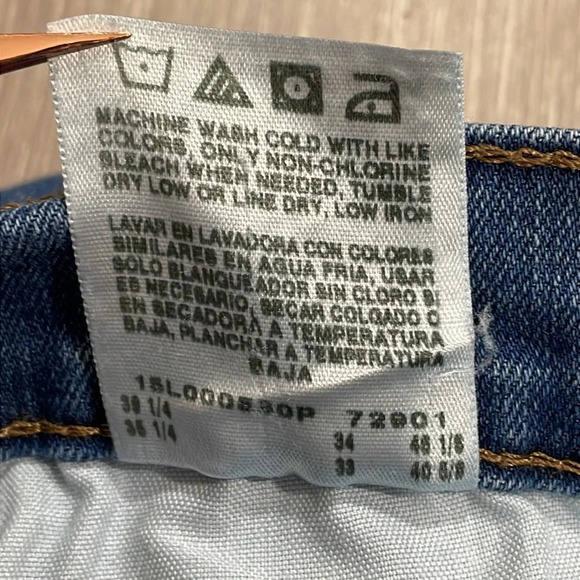 Lee Stretch Relaxed Fit Straight Leg Denim Jean 12 Long - Picture 9 of 15